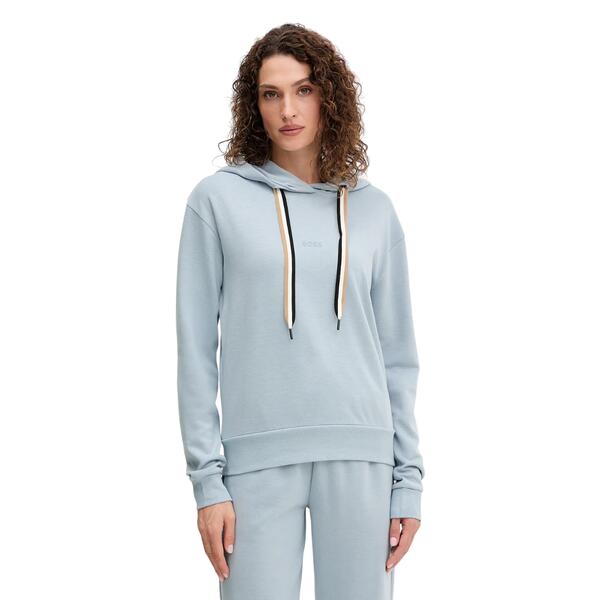 Γυναικείο Φούτερ Boss Stripe Light Pastel Blue 50524760-459