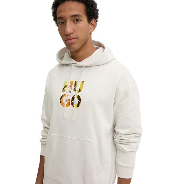 Aνδρικό Φούτερ Hugo Jersey Diridood White 50522119-101