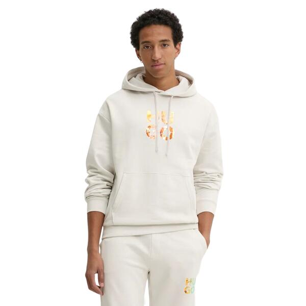 Aνδρικό Φούτερ Hugo Jersey Diridood White 50522119-101