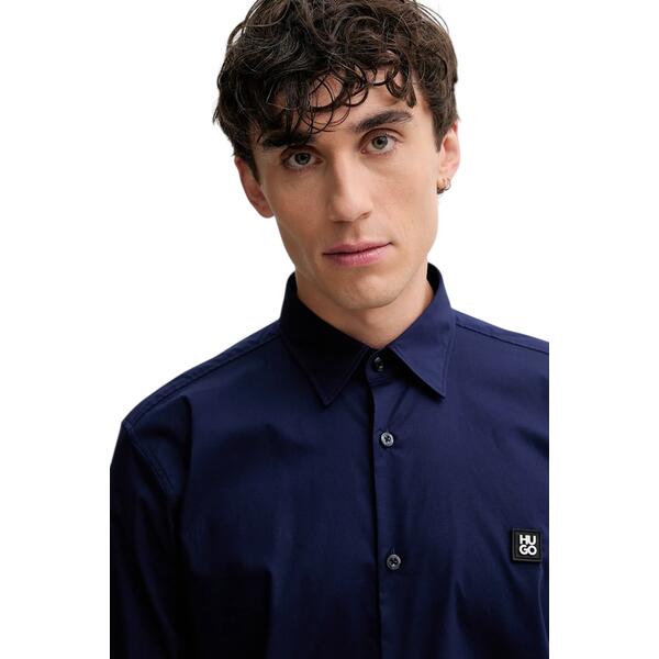 Ανδρικό Πουκάμισο Hugo Ermo Navy 50505315-418