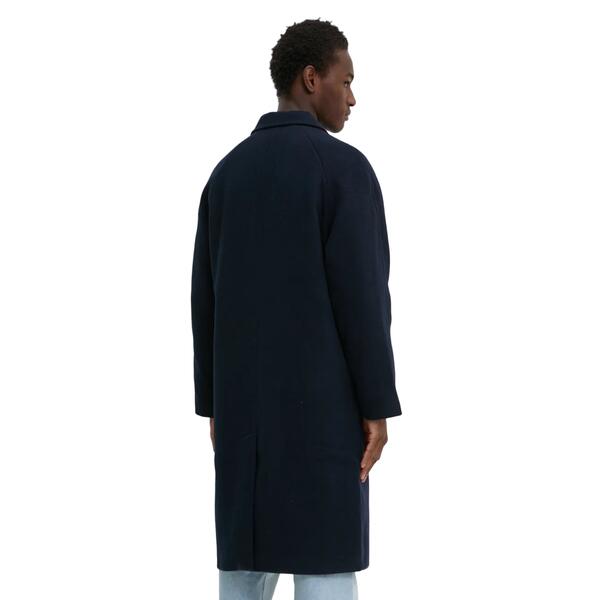 Ανδρικό Παλτό Tommy Hilfiger Wool Dark Night Navy DM0DM20589-C1G