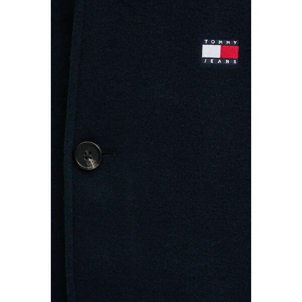 Ανδρικό Παλτό Tommy Hilfiger Wool Dark Night Navy DM0DM20589-C1G