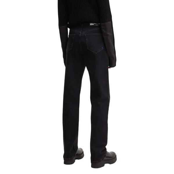 Γυναικείο Jean Karl Lagerfeld Hr Straight Denim Washed Black 245J1116-J120
