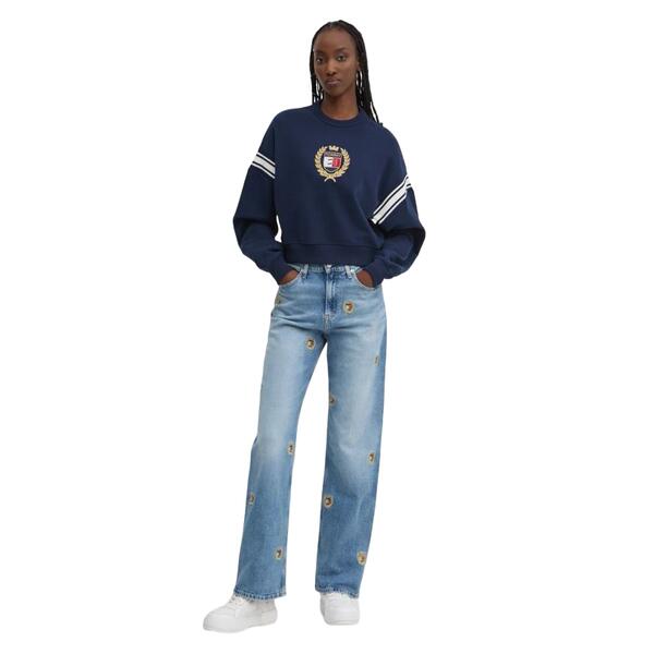 Γυναικείο Jean Tommy Hilfiger Betsy Md Ls Dh6134 Denim Medium DW0DW19663-1A532