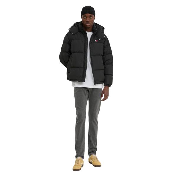 Ανδρικό Jean Tommy Jeans Scanton Slim Branded DH4273 Denim Black DM0DM20381-1BZ34