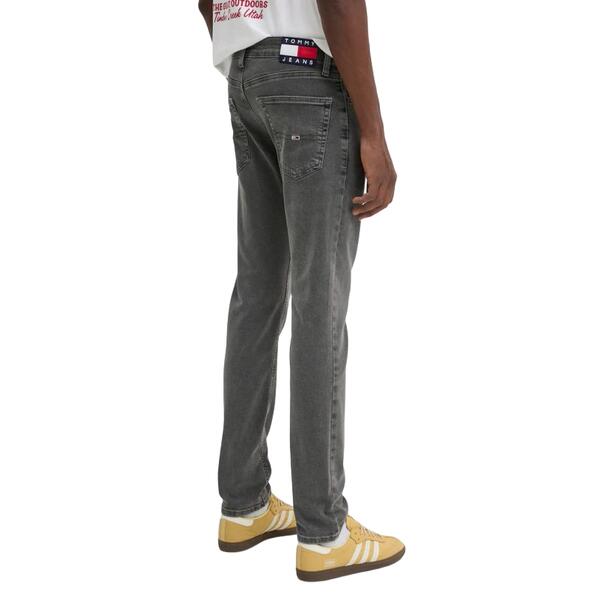 Ανδρικό Jean Tommy Jeans Scanton Slim Branded DH4273 Denim Black DM0DM20381-1BZ34