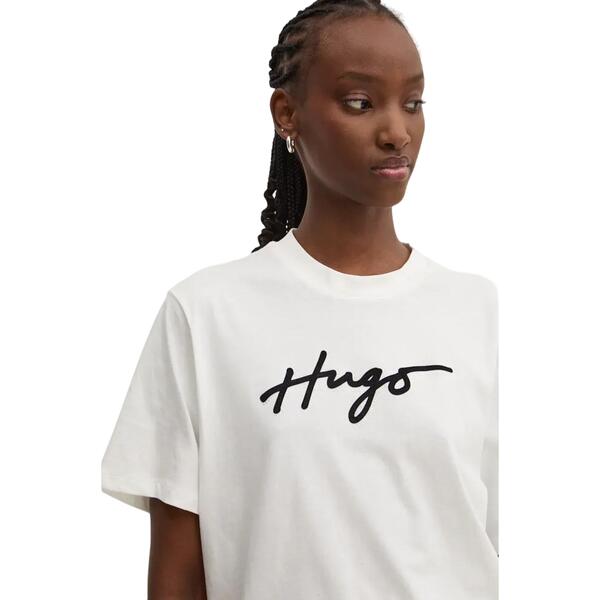 Γυναικείο T-shirt Hugo Vintage White 50528585-102