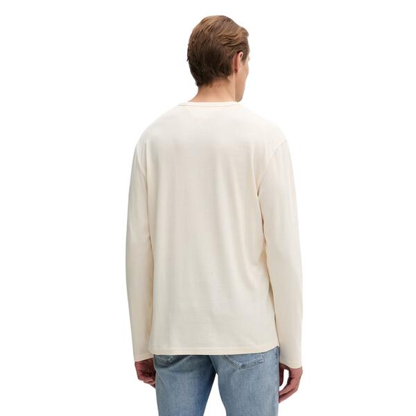 Ανδρική Μπλούζα Tommy Jeans Tjm Reg Badge Tee Ls Ice Grey Heather DM0DM21974-P08