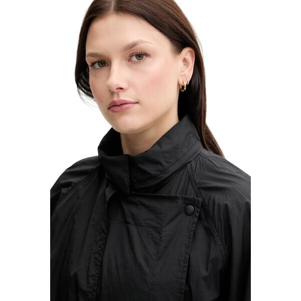 Γυναικείο Μπουφάν Τοmmy Hilfiger Ul Nylon Long Packable Windbrkr Black WW0WW46445-BDS