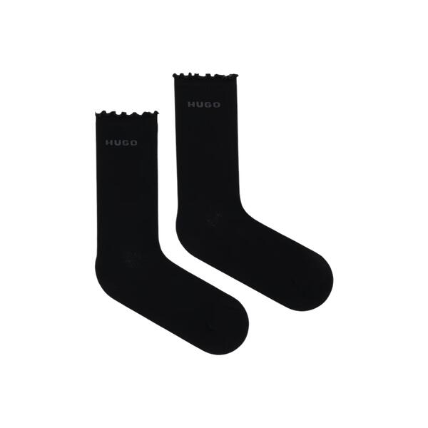 Γυναικείες Κάλτσες Hugo 2p Rs Lettuce Cc Black 50543178-001