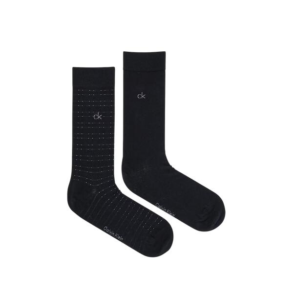 Ανδρικές Κάλτσες Calvin Klein Ck Men Sock 2p Grid Black 701235969-001