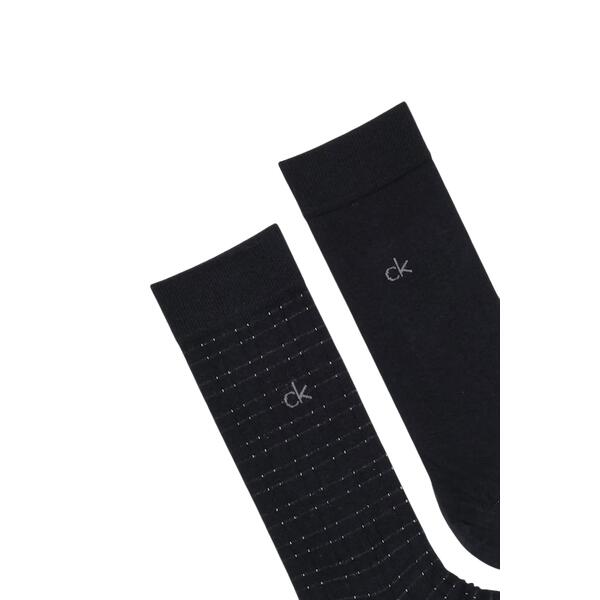 Ανδρικές Κάλτσες Calvin Klein Ck Men Sock 2p Grid Black 701235969-001