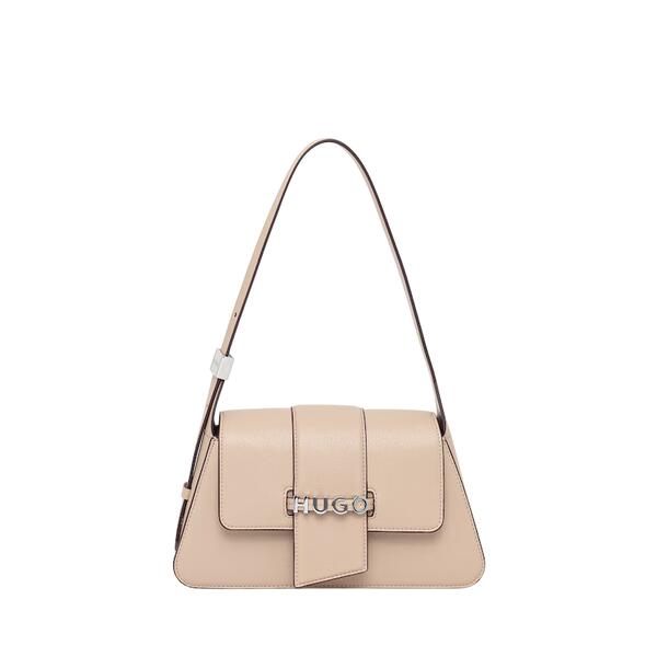 Γυναικεία Τσάντα Ώμου Hugo Mel 2.0 Sh Bag Flap Light Pastel Brown 50541806-231