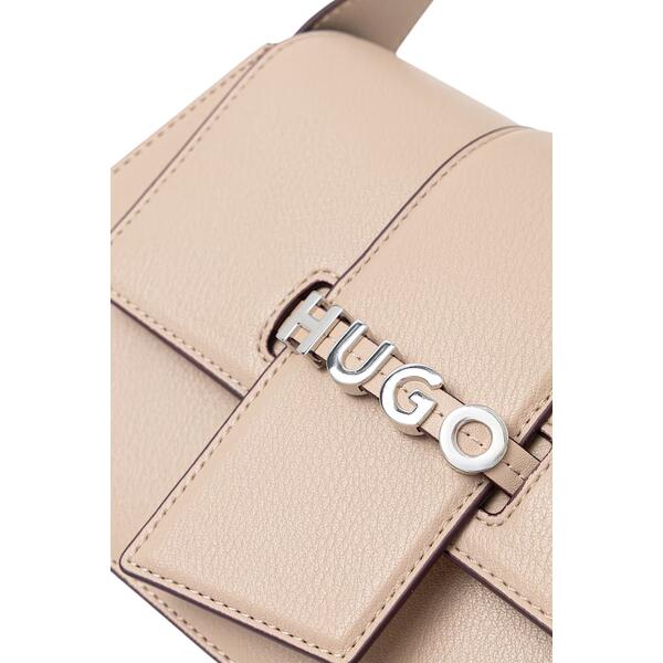 Γυναικεία Τσάντα Ώμου Hugo Mel 2.0 Sh Bag Flap Light Pastel Brown 50541806-231