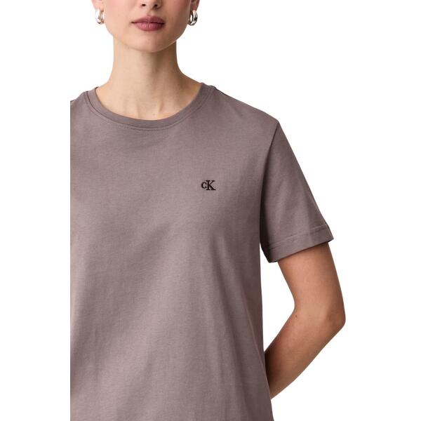 Γυναικείο T-Shirt Calvin Klein Archive Jersey Crew Tee EU Iron LV047B224G-1SJ