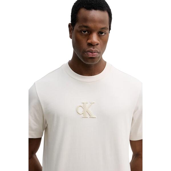 Ανδρική Μπλούζα Calvin Klein Ss Gift Giving 20S Easy Tee Chalk LV04RD253G-67U