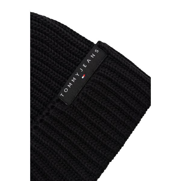 Σκουφάκι Tommy Jeans Tjm Linear Logo Black AM0AM14865-BDS