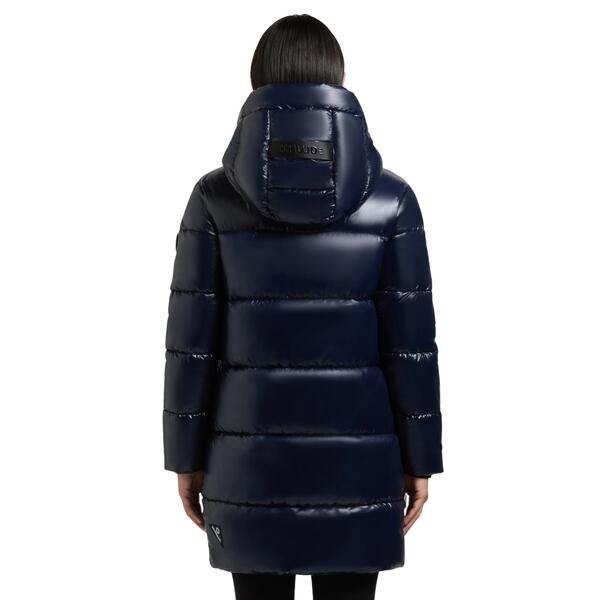 Γυναικείο Μπουφάν Khujo Haya Shiny Midnight Blue HAYASHINY-407