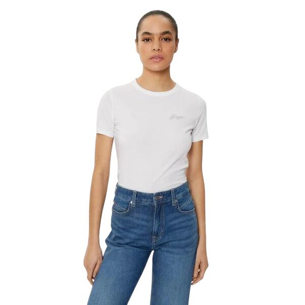 Γυναικείο T-shirt Boss C Elogo print 7 Natural 50535322-101