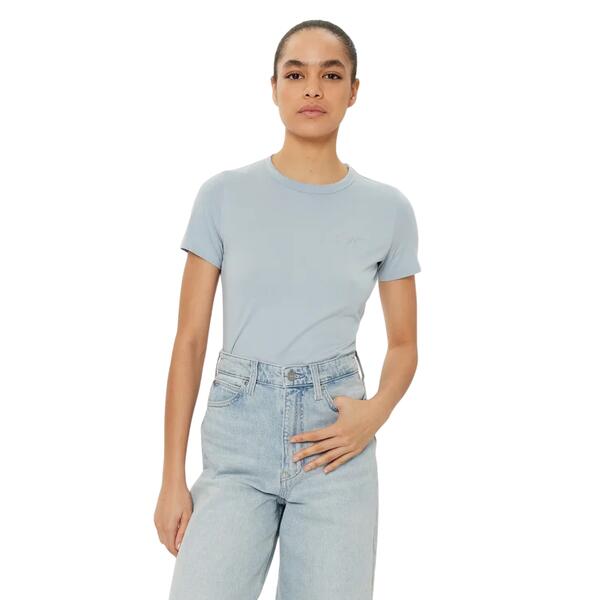 Γυναικείο T-shirt Boss C Elogo print 7 Medium Blue 50535322-421