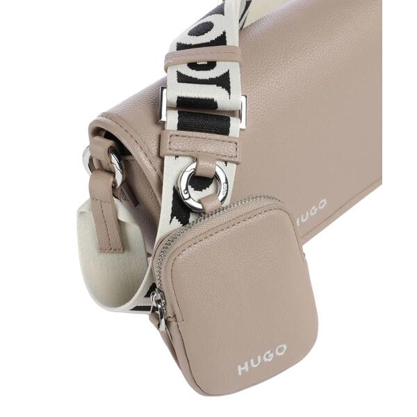 Γυναικεία Τσάντα Hugo Bel Crossbody Flap Dark Beige 50541869-258