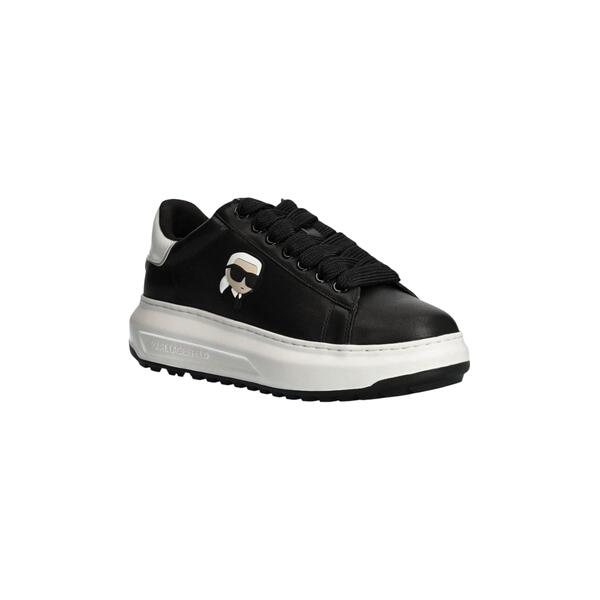 Ανδρικά Sneakers Karl Lagerfeld Kapri Lug Nft Lo Lace Black Lthr KL57530-000
