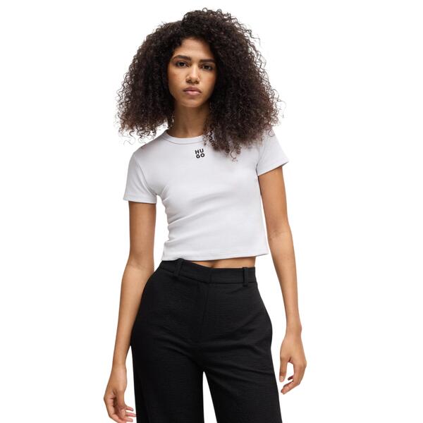 Γυναικείο T-Shirt Hugo Delanor White 50512000-100