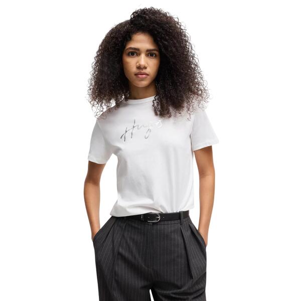 Γυναικείο T-shirt Hugo Damacia 3 White 50535491-100