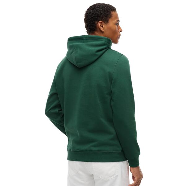 Ανδρικό Φούτερ Tommy Jeans Tjm Reg Linear Logo Hoodie Ext Velvet Green DM0DM20746-MBM
