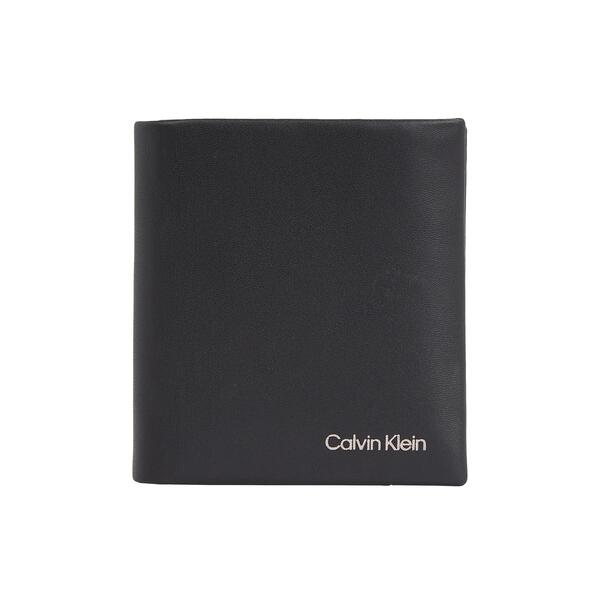 Ανδρικό Πορτοφόλι Calvin Klein Ck Concise Trifold 6cc W_ Coin Ck Black K50K510593-BAX