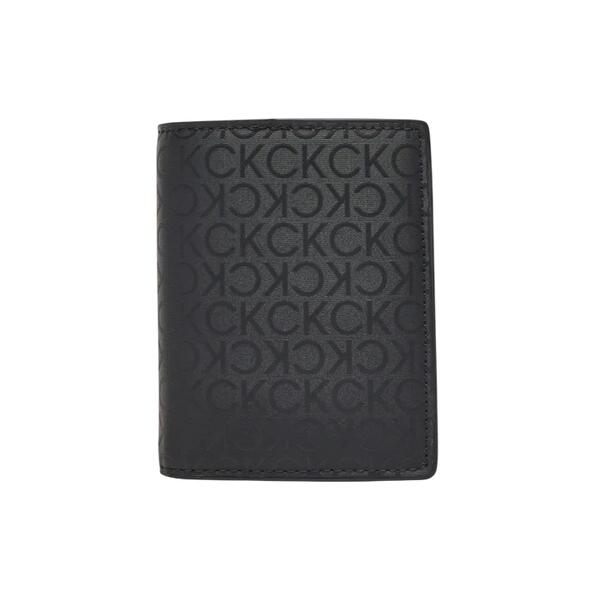 Ανδρικό Πορτοφόλι Calvin Klein Ck Sleek Bifold 7Cc W Coin Industrial Mono Black K50K512866-0GK
