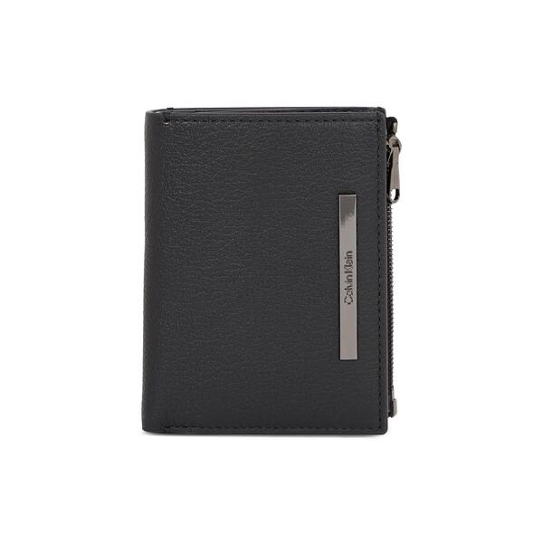 Ανδρικό Πορτοφόλι Calvin Klein Modern Bar Trifold 6cc Detach Ck Black K50K510886-BAX