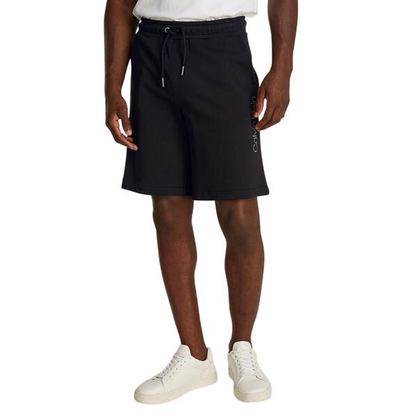 Ανδρικό Σορτς Calvin Klein Textured Embr Logo Black K10K114121-BEH
