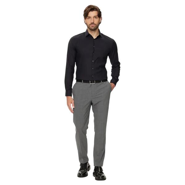 Αντρικό Πουκάμισο Calvin Klein Non Iron Tonal Dobby Slim Night Sky K10K113528-CHW