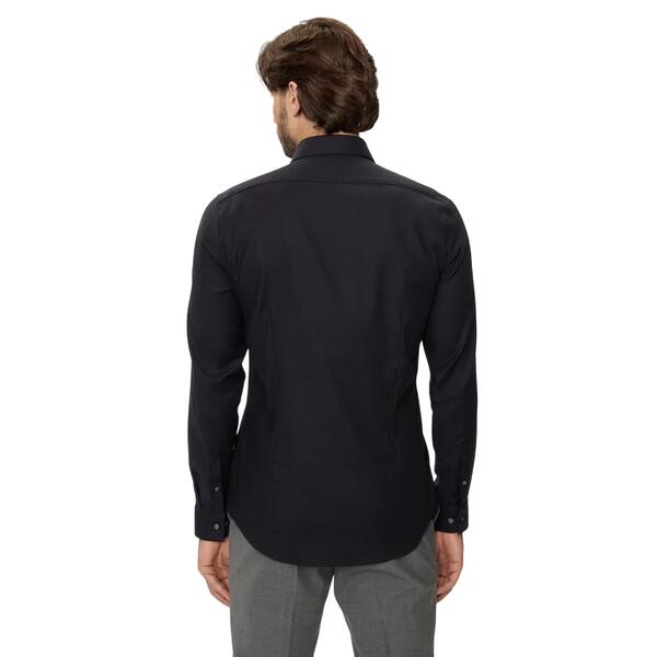 Αντρικό Πουκάμισο Calvin Klein Non Iron Tonal Dobby Slim Night Sky K10K113528-CHW