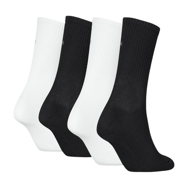 Γυναικείες Κάλτσες Calvin Klein 4p Giftbox Logo Black White 701229462-001
