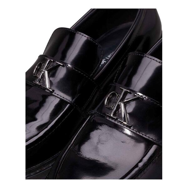 Γυναικεία Loafers Calvin Klein Combat Mg Mtl Triple Black YW0YW01503-0GT
