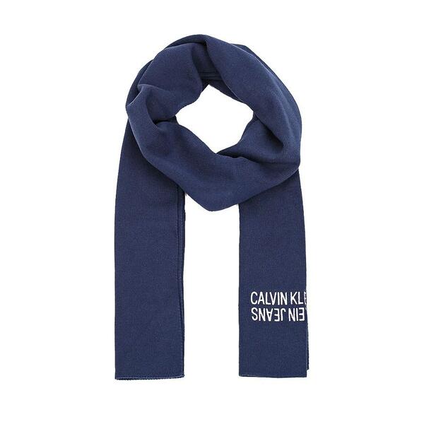 Ανδρικό Κασκόλ Calvin Klein Cotton Mirror Logo Night Sky K50K507191-CHW