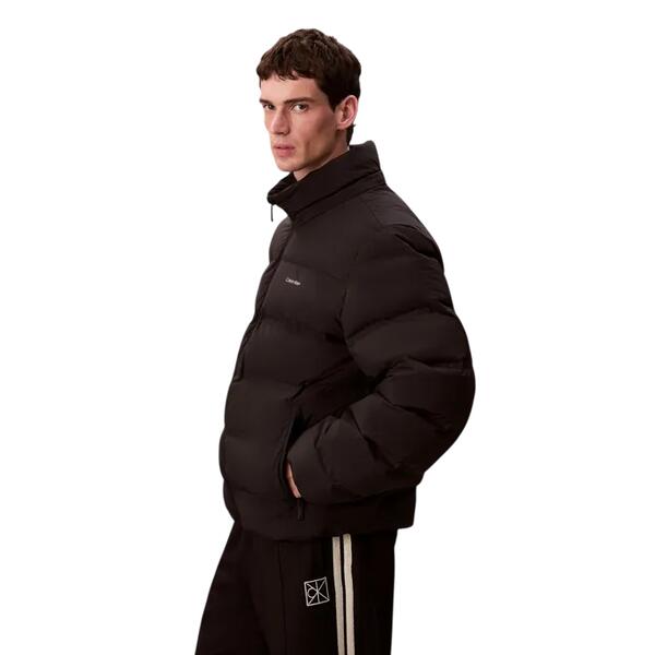 Ανδρικό Μπουφάν Calvin Klein Ls Quilted Boded Channel HdD Puf Black LV04LD517G-UB1
