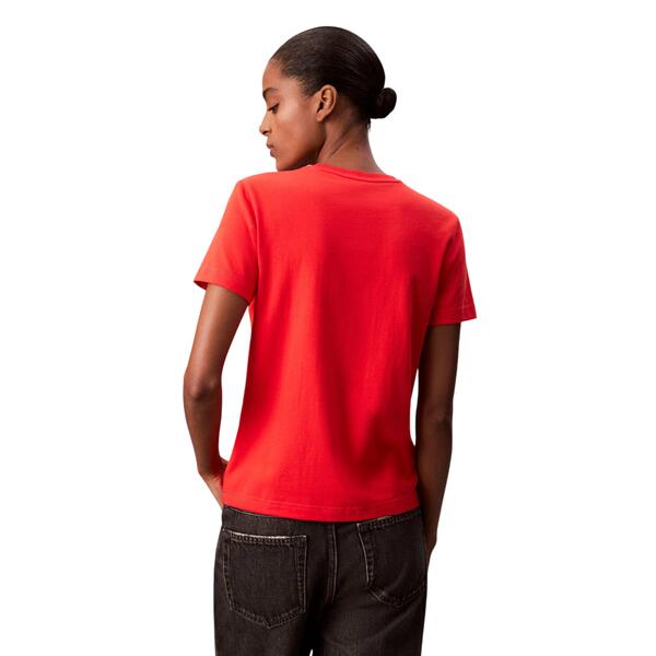 Γυναικείο T-Shirt Calvin Klein Archive Jersey Crew Tee EU Tuscan Terra Cotta LV047B224G-XM9