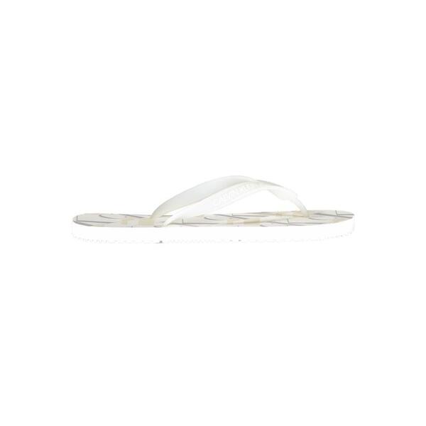 Ανδρικές Παντόφλες Calvin Klein Flip Flop Monogram Aop Tpu Bright White YM0YM00056-YAF