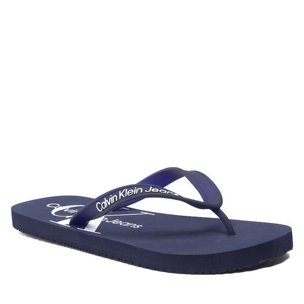 Ανδρικές Σαγιονάρες Calvin Klein Flip Flop Monogram Tpu Evening Blue YM0YM00055-CFE