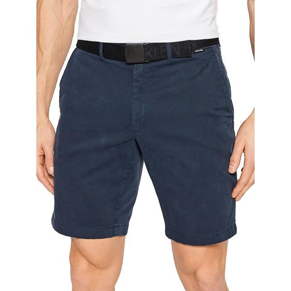 Ανδρική Βερμούδα Calvin Klein Garment Dye Belted Calvin Navy K10K109443-DW4NI