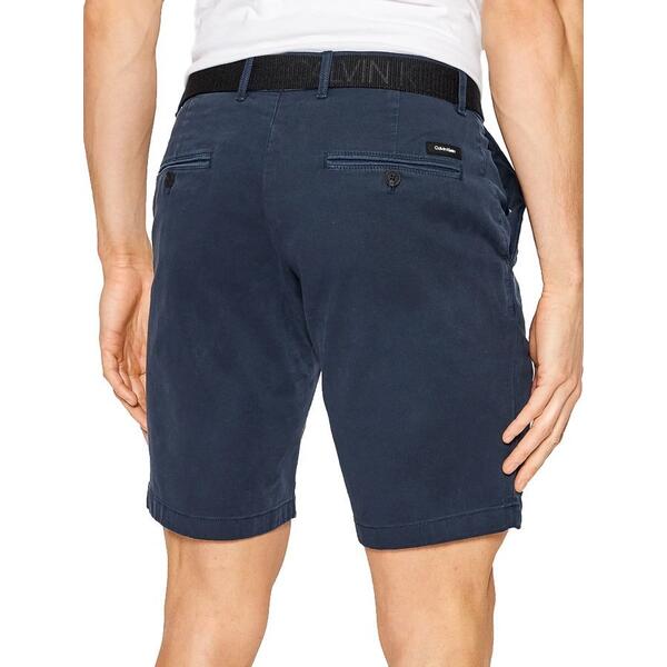 Ανδρική Βερμούδα Calvin Klein Garment Dye Belted Calvin Navy K10K109443-DW4NI