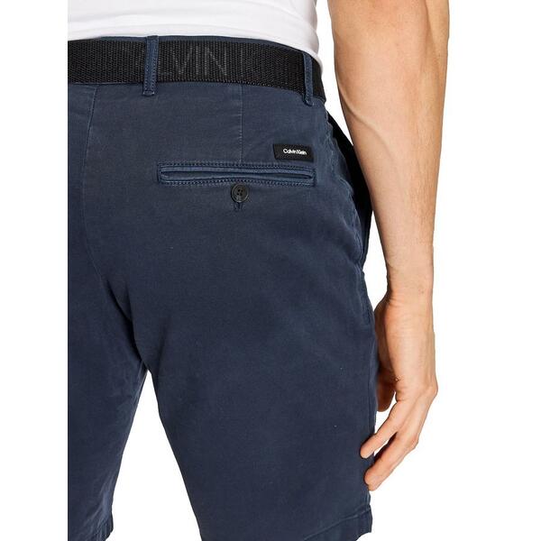 Ανδρική Βερμούδα Calvin Klein Garment Dye Belted Calvin Navy K10K109443-DW4NI