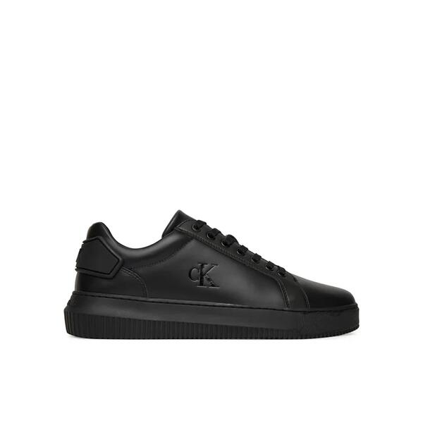 Ανδρικό Sneaker Calvin Klein Chunky Cupsole Ru Patch Lth Triple Black YM0YM01296-0GJ