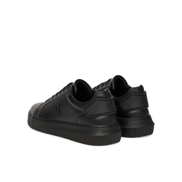 Ανδρικό Sneaker Calvin Klein Chunky Cupsole Ru Patch Lth Triple Black YM0YM01296-0GJ