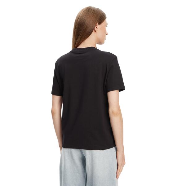 Γυναικείο T-Shirt Calvin Klein Ss 20s Classic Logo Tee Black LV047C854G-UB1