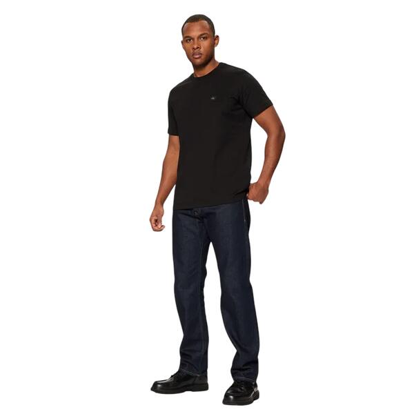 Αντρικό T-shirt Calvin Klein Woven Label Regural Black J30J327100-BEH
