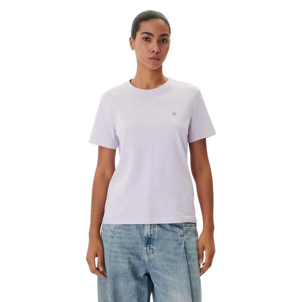 Γυναικείο T-Shirt Calvin Klein Archive Jersey Crew Tee EU Tuscan Island Lilac LV047B224G-3OQ